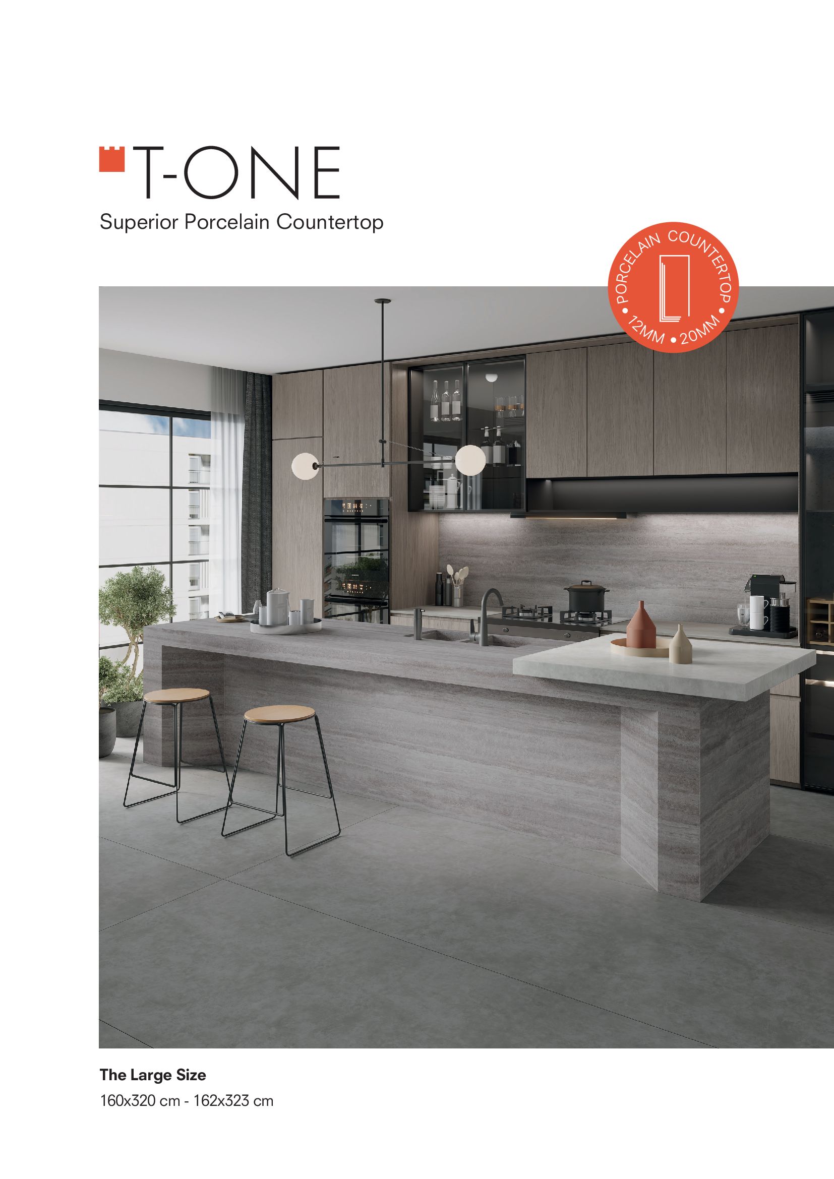 TOne Porcelain Countertop Catalogue